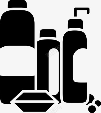 洗漱用品用品肥皂图标图标