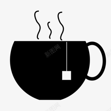 茶饮料咖啡馆图标图标