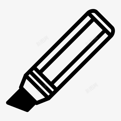 记号笔艺术绘画图标svg_新图网 https://ixintu.com 书写 涂鸦 绘画 艺术 记号笔 钢笔