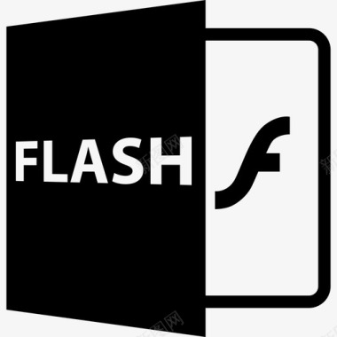 Flash开放文件格式界面文件格式风格图标图标