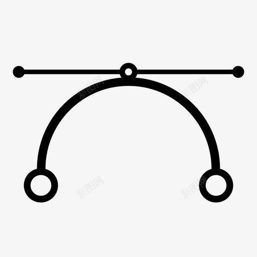 半圆点图标svg_新图网 https://ixintu.com 半圆 句柄 图形 图解 拱门 点 绘图 设计 迹线 锚点