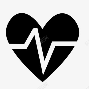 心跳监护仪医疗图标图标