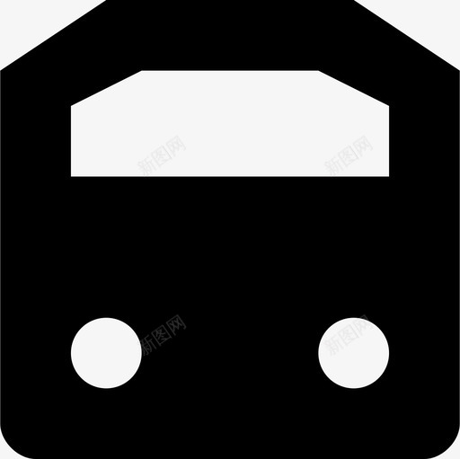 火车通勤者地铁公共交通铁路图标svg_新图网 https://ixintu.com maki地图图标 公共交通 地铁 火车 通勤者 铁路