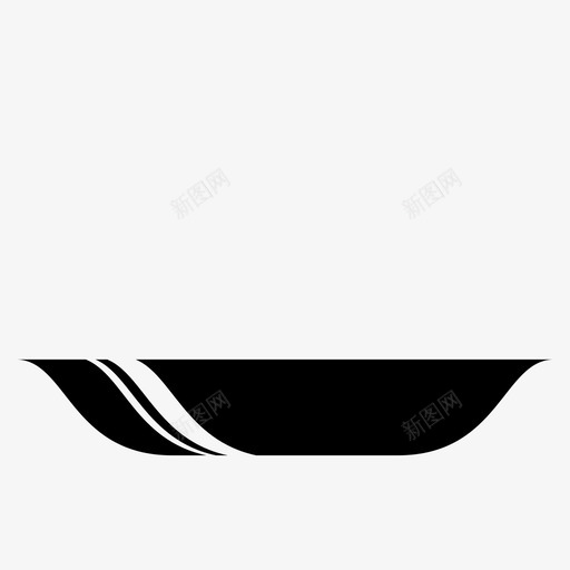 盘子碗容器图标svg_新图网 https://ixintu.com 厨房 容器 盘子 碗