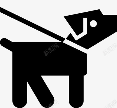 狗宠物哺乳动物图标图标