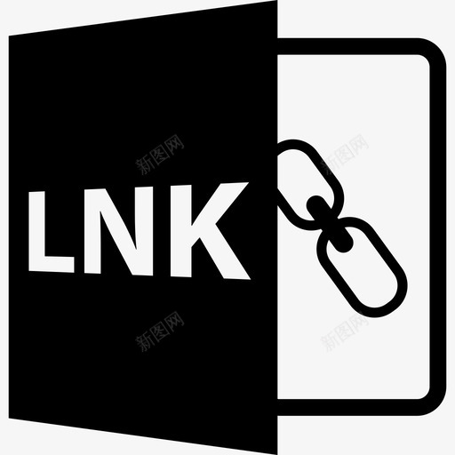 LNK文件变量接口文件格式图标svg_新图网 https://ixintu.com LNK文件变量 接口 文件格式