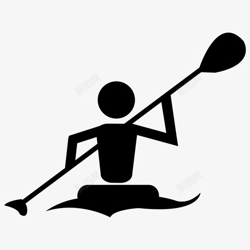划船运动员划桨者图标svg_新图网 https://ixintu.com 人 划桨者 划船 帆船 游行 统一 运动 运动员