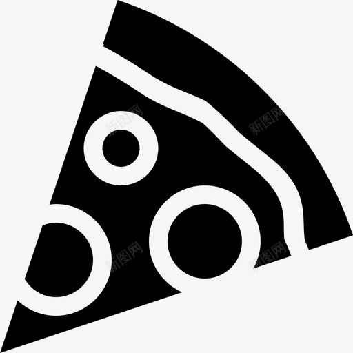 披萨吃食物图标svg_新图网 https://ixintu.com 吃 垃圾食品 披萨 披萨片 零食 食物