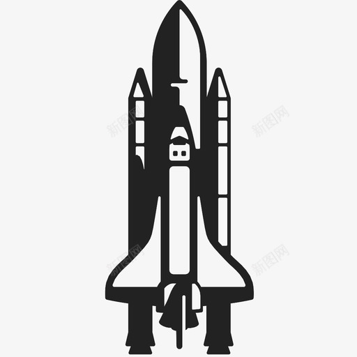 航天飞机美国宇航局火箭图标svg_新图网 https://ixintu.com 太空旅行 火箭 美国宇航局 航天飞机 运输