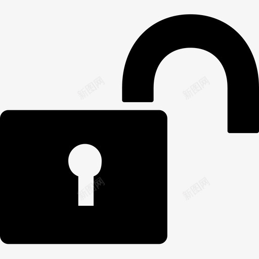 开锁门钥匙打开安全图标svg_新图网 https://ixintu.com 安全 开锁 打开 钥匙 门