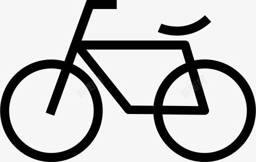 自行车脚蹬交通工具轮子图标svg_新图网 https://ixintu.com 交通工具 脚蹬 自行车 轮子