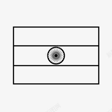 印度国旗国家民族图标图标