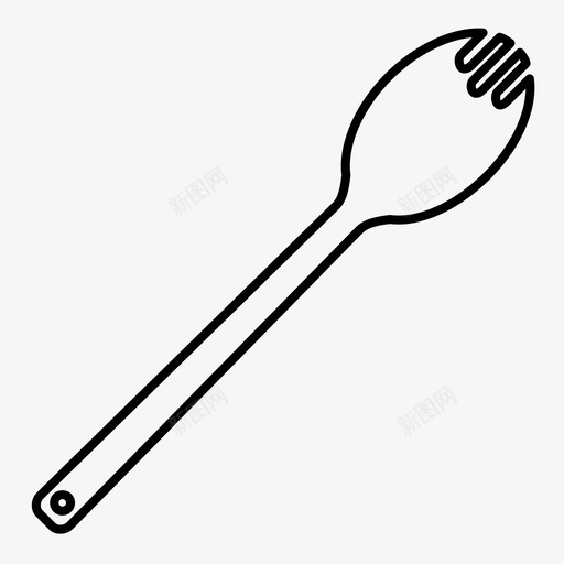 勺子厨师烹饪图标svg_新图网 https://ixintu.com 勺子 厨师 厨房 叉子 工具 烹饪 餐叉