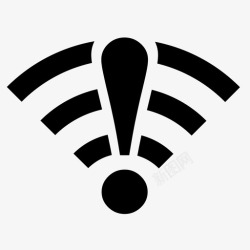 wifi断开断开错误互联网图标高清图片