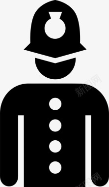 警察汉普郡警察帽子图标图标