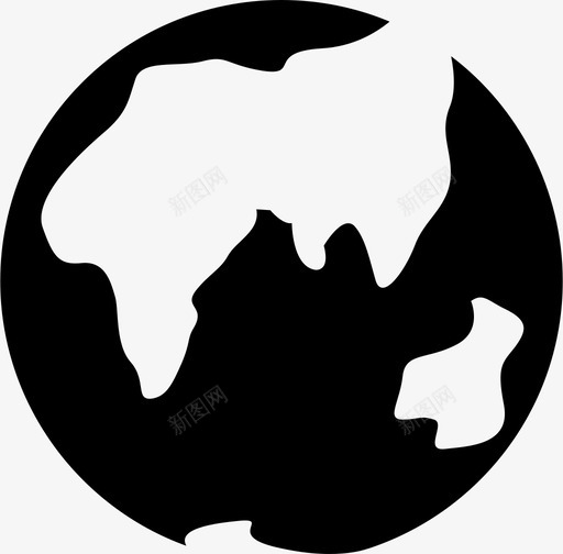 地球非洲亚洲图标svg_新图网 https://ixintu.com www 世界 互联网 亚洲 地球 星球 球体 非洲