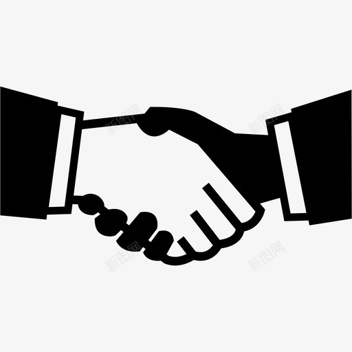 握手可靠合作伙伴关系图标svg_新图网 https://ixintu.com 主管 交易 人际关系 会议 你好 可靠 合作伙伴关系 商人 忠诚度 握手