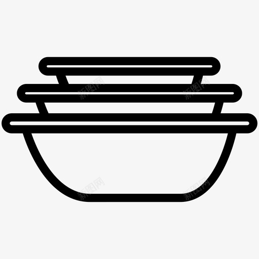 采购产品碗烹饪晚餐盘子图标svg_新图网 https://ixintu.com 厨房用具 厨房用品 烹饪晚餐 用具 盘子 采购产品碗
