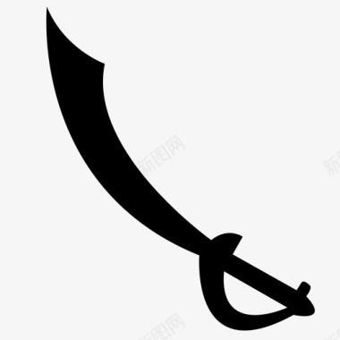 剑刀刺武器图标图标