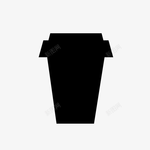 咖啡饮料杯子图标svg_新图网 https://ixintu.com 去杯 咖啡 拿铁 星巴克 杯子 饮料