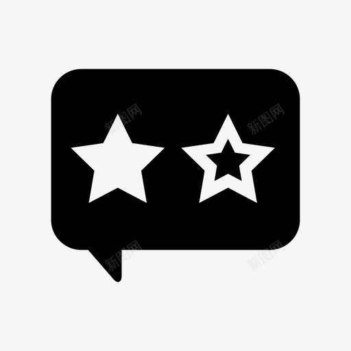 评分评论反馈图标svg_新图网 https://ixintu.com 反馈 星级 评分 评论