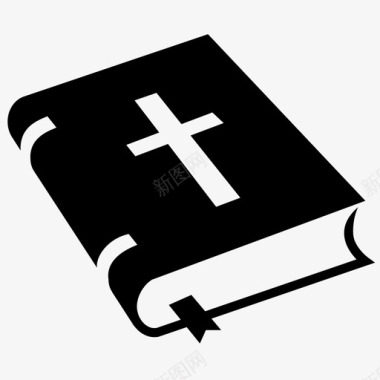圣经神圣宗教图标图标