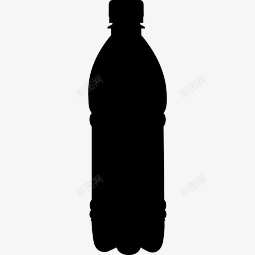 瓶子塑料回收水水瓶图标svg_新图网 https://ixintu.com 回收 塑料 水 水瓶 瓶子