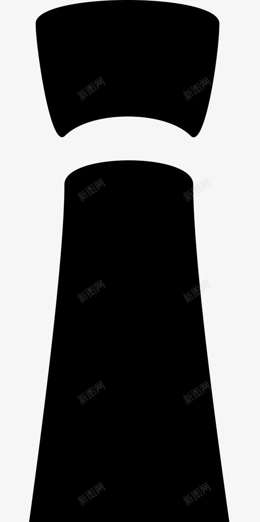领带商务时尚正式绅士图标svg_新图网 https://ixintu.com 商务 时尚 正式 绅士 西装 领带