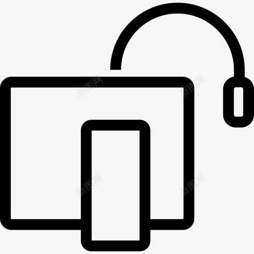 硬件技术平板电脑图标svg_新图网 https://ixintu.com idevice ipad iphone 响应式设计 平板电脑 技术 智能手机 硬件 触摸 设备