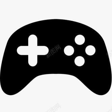视频游戏控制器按钮操纵杆图标图标