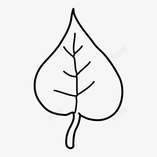 叶环境绿色图标svg_新图网 https://ixintu.com 可持续 叶 植物 环境 生长 绿色 自然