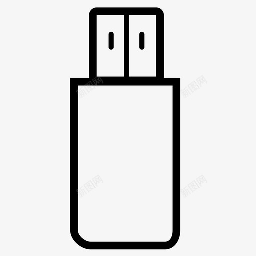 usb闪存驱动器设备闪存图标svg_新图网 https://ixintu.com usb闪存驱动器 保存 内存 小工具图标 设备 闪存