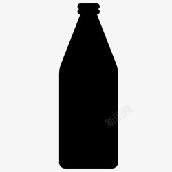 短粗瓶澳大利亚啤酒容器图标高清图片