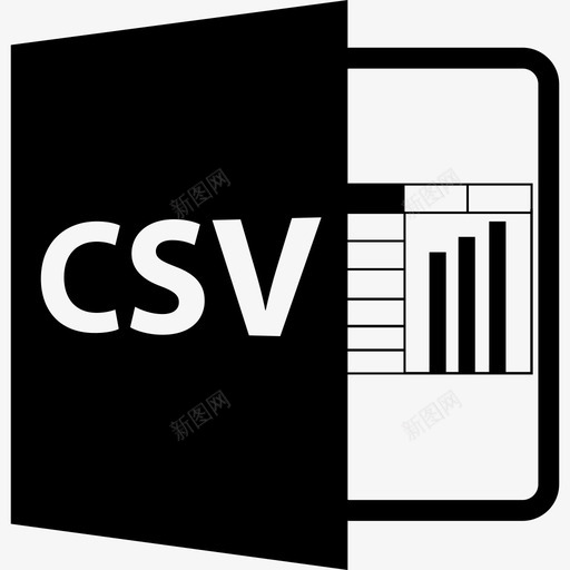 CSV文件变量图形界面图标svg_新图网 https://ixintu.com CSV文件变量 图形 文件格式样式 界面