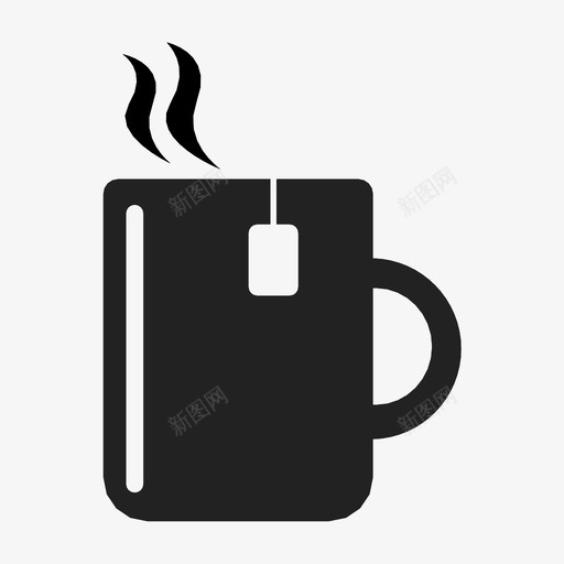 茶早茶热饮图标svg_新图网 https://ixintu.com 咖啡 咖啡因 早茶 早餐 热饮 茶 茶logo 饮料 马克杯