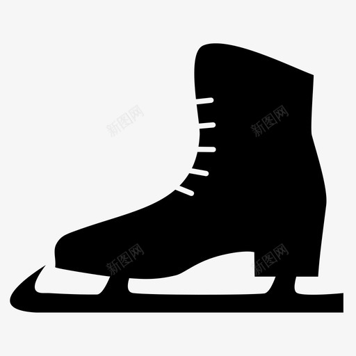 溜冰花样滑冰滑冰图标svg_新图网 https://ixintu.com 威特纳 溜冰 滑冰 花样滑冰