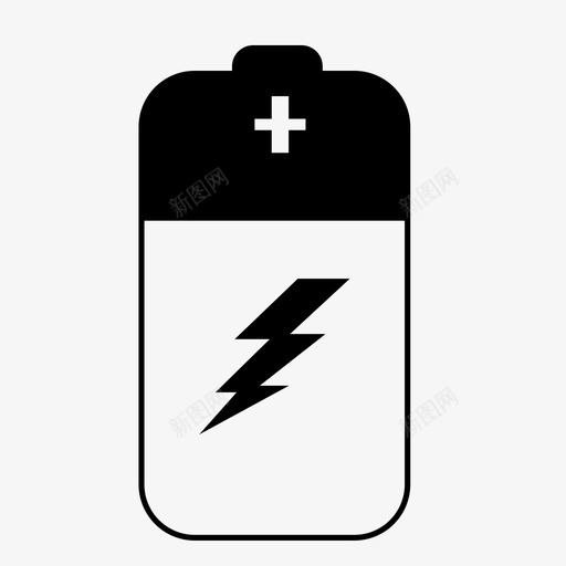 电池电池满了充电图标svg_新图网 https://ixintu.com 充电 电池 电池满了 电源