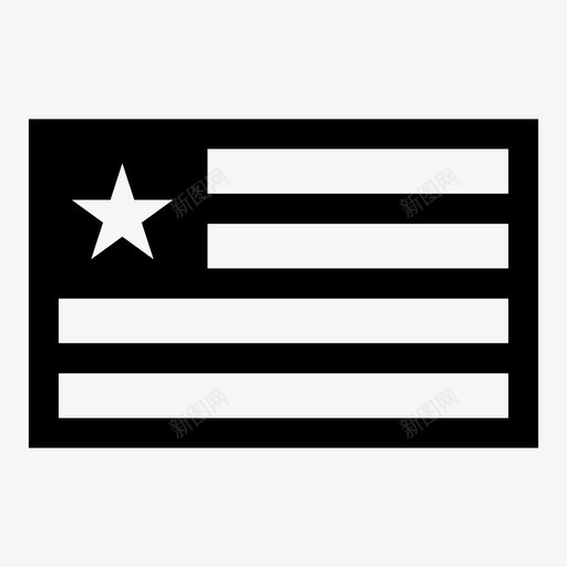 旗帜美国国旗星星图标svg_新图网 https://ixintu.com 使用 旗帜 星星 美国 美国国旗