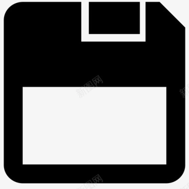 软盘计算机文件保存存储图标图标