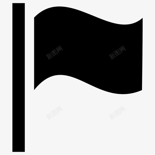 旗帜国家种族图标svg_新图网 https://ixintu.com 国家 旗帜 波浪 种族
