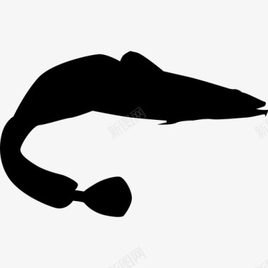 灵动物鱼海鲜水图标图标