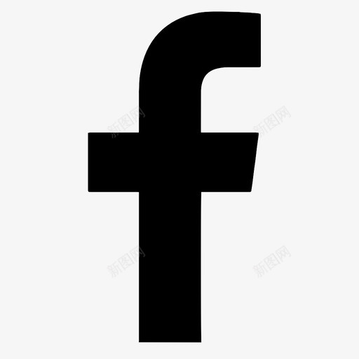 facebook社交媒体网站图标svg_新图网 https://ixintu.com facebook 社交媒体 网站