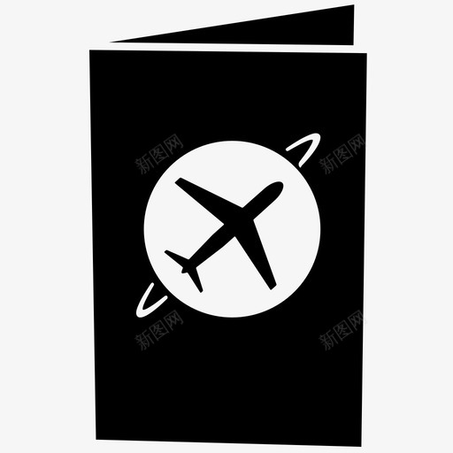 护照机场书籍图标svg_新图网 https://ixintu.com i 20 书籍 护照 文件 旅行 机场 签证 飞机