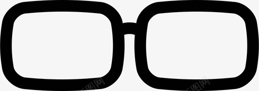 眼镜眼睛书呆子视力视野图标svg_新图网 https://ixintu.com 书呆子 眼睛 眼镜 视力 视野