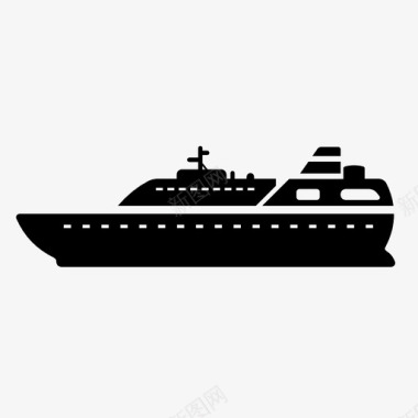 船海洋运输图标图标