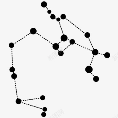 射手座星座神话图标图标