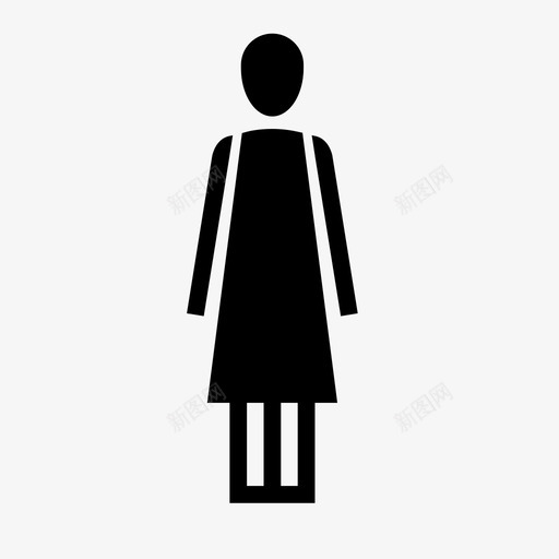 女人浴室人侧面图标svg_新图网 https://ixintu.com 人 侧面 女人 浴室