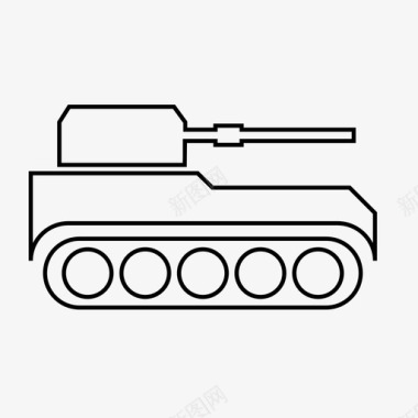 坦克战斗军事图标图标