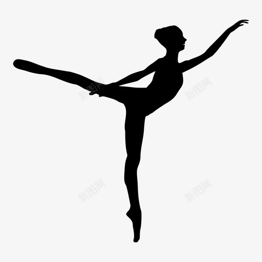 芭蕾舞演员芭蕾舞者体育图标svg_新图网 https://ixintu.com 优美 体育 定点 舞蹈 芭蕾舞演员 芭蕾舞者 表演 运动员