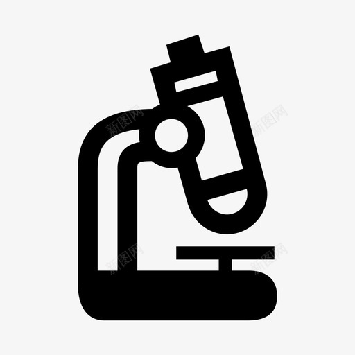 显微镜生物学研究图标svg_新图网 https://ixintu.com 变焦 工具 技术 显微镜 生物学 研究 科学 科学家